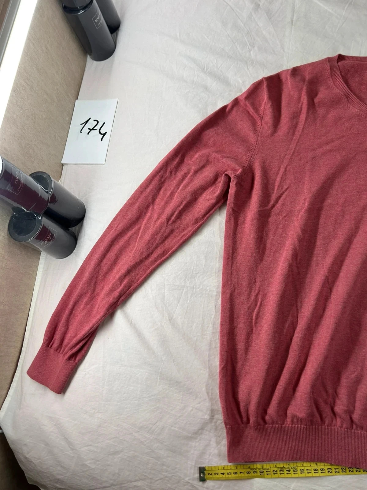 Roze celio V-hals sweater – photo 3